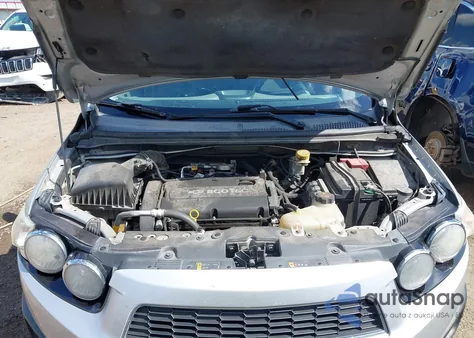 2013 Chevrolet Sonic Lt Auto из США, поврежденный, VIN 1G1JC5SHXD4187797